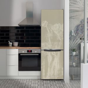 Αυτοκόλλητο Ψυγείου Botanical Beige - Decotek 28808