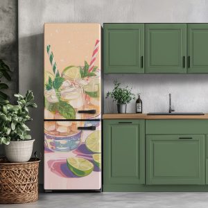 Αυτοκόλλητο Ψυγείου Mojito Cocktails - Decotek 28818