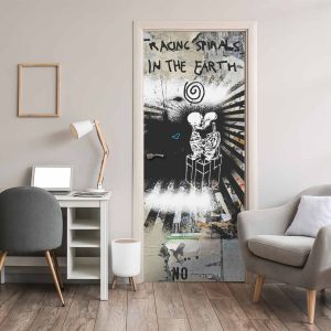 Αυτοκόλλητο Πόρτας Alternative Art - Decotek 31061