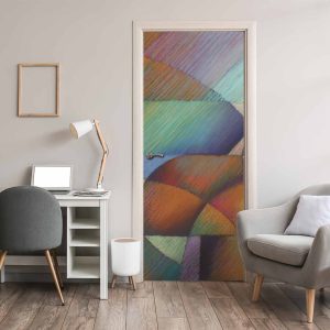 Αυτοκόλλητο Πόρτας Modern Geometry - Decotek 31066