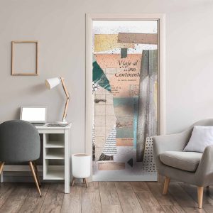 Αυτοκόλλητο Πόρτας Νοσταλγικό Κολάζ - Decotek 31044