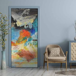 Αυτοκόλλητο Πόρτας Abstract Storm - Decotek 31082