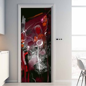 Αυτοκόλλητο Πόρτας Κόκκινη Ενέργεια - Decotek 31116