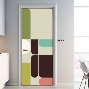 Αυτοκόλλητο Πόρτας Σύγχρονος Μινιμαλισμός - Decotek 31130