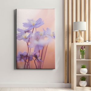 Πίνακας Ζωγραφικής Μωβ Άνθη - Decotek 222079