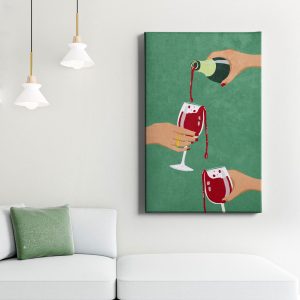 Πίνακας Ζωγραφικής Γιορτή Κρασιού - Decotek 222015