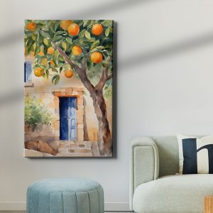 Πίνακας Ζωγραφικής Orange Tree - Decotek 222075