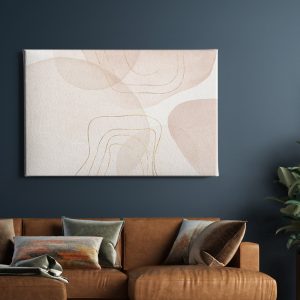 Πίνακας Ζωγραφικής Χρυσές Καμπύλες - Decotek 221993