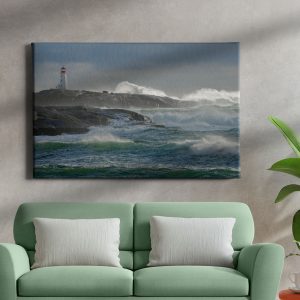 Πίνακας Ζωγραφικής Φάρος στη Θύελλα - Decotek 222018