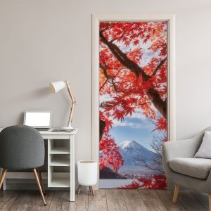 Αυτοκόλλητο Πόρτας Ιαπωνικό Φθινόπωρο - Decotek 31113