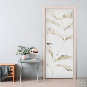 Αυτοκόλλητο Πόρτας Peaceful Leaves - Decotek 31088
