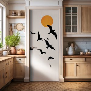 Αυτοκόλλητο Πόρτας Sunset Freedom - Decotek 31115