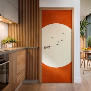 Αυτοκόλλητο Πόρτας Ζεστός Ορίζοντας - Decotek 31119