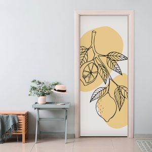 Αυτοκόλλητο Πόρτας Φρέσκο και Απλό - Decotek 31111