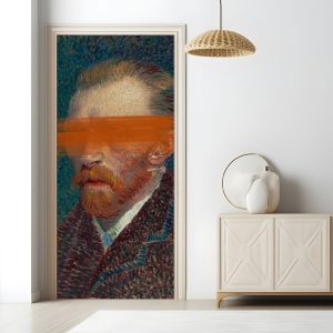 Αυτοκόλλητο Πόρτας Alternative Van Gogh Portrait - Decotek 31102