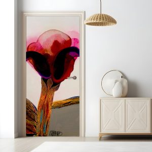 Αυτοκόλλητο Πόρτας Flower C, Victor Tkachenko - Decotek 31096