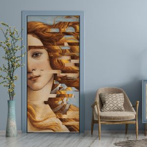 Αυτοκόλλητο Πόρτας Glitch Art - Decotek 31058