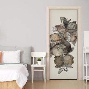 Αυτοκόλλητο Πόρτας Vintage Botanicals - Decotek 31053