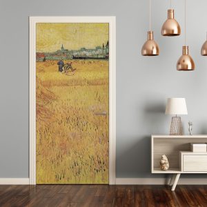 Αυτοκόλλητο Πόρτας The Harvest, Vincent van Gogh - Decotek 31062