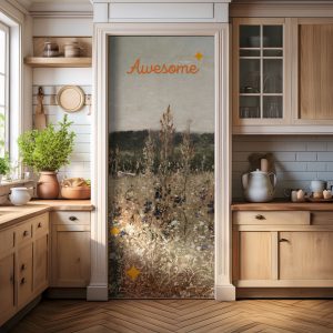 Αυτοκόλλητο Πόρτας Φυσική Μαγεία - Decotek 31048