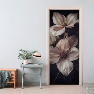 Αυτοκόλλητο Πόρτας Κλασικά Άνθη - Decotek 31060