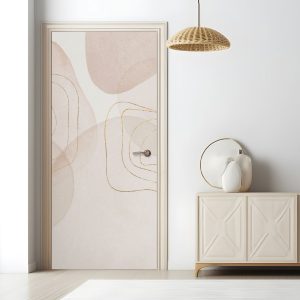 Αυτοκόλλητο Πόρτας Μινιμάλ Αισθητική - Decotek 31045