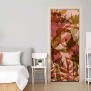 Αυτοκόλλητο Πόρτας Μποέμ Φλοράλ - Decotek 31024