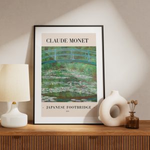 Πόστερ - Αφίσα Claude Monet - Japanese Footbridge, 1899 - Decotek 33831