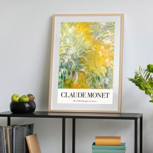 Ποστερ - Αφίσα Claude Monet, The Path Through the Irises - Decotek 33862