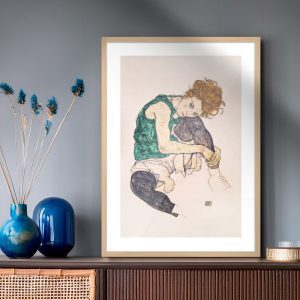 Ποστερ - Αφίσα Egon Schiele, Seated Woman With Legs Drawn Up - Decotek 33866
