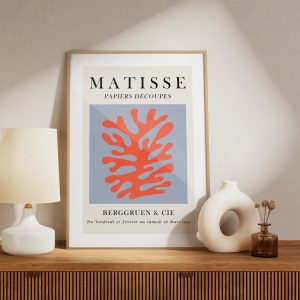 Ποστερ - Αφίσα Matisse Papiers Découpés Coral - Decotek 33898