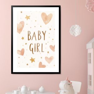Ποστερ - Αφίσα Baby Girl - Decotek 33875