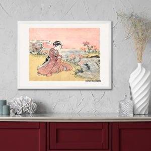 Πόστερ - Αφίσα Suzuki Harunobu, Japanese Garden - Decotek 33780