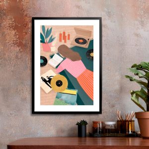 Πόστερ - Αφίσα Vinyl Vibes - Decotek 33815