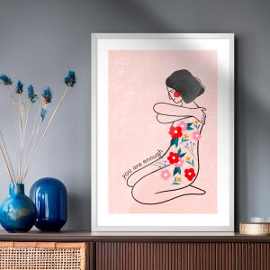 Πόστερ - Αφίσα Είσαι Αρκετή - Decotek 33813