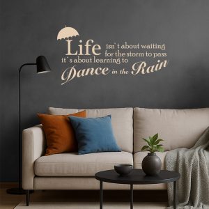 Αυτοκόλλητο Τοίχου Dance in the Rain - Decotek 09913