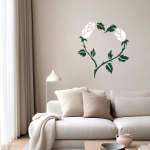 Αυτοκόλλητο Τοίχου Heart of Roses - Decotek 09920