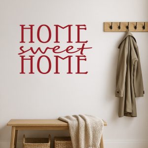 Αυτοκόλλητο Τοίχου Sweet Home - Decotek 09939