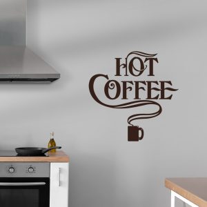 Αυτοκόλλητο Τοίχου Hot Coffee - Decotek 09921