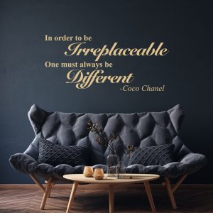 Αυτοκόλλητο Τοίχου Irreplaceable - Decotek 09941