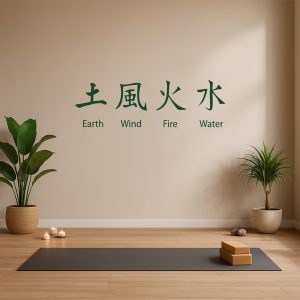 Αυτοκόλλητο Τοίχου Japanese Elements - Decotek 09922