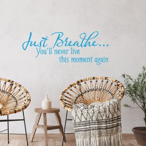 Αυτοκόλλητο Τοίχου Just Breath - Decotek 09942