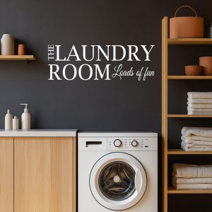 Αυτοκόλλητο Τοίχου Laundry Room - Decotek 09910