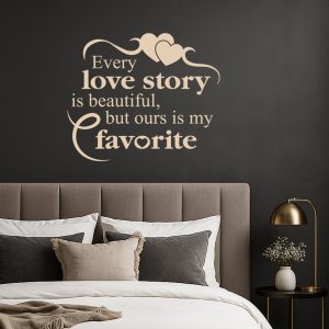 Αυτοκόλλητο Τοίχου Love Story - Decotek 09948