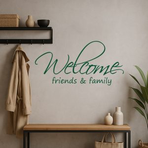Αυτοκόλλητο Τοίχου Welcome - Decotek 09951