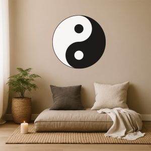 Αυτοκόλλητο Τοίχου Yin&Yang - Decotek 09926