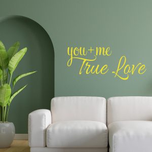Αυτοκόλλητο Τοίχου You&Me - Decotek 09927