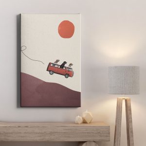 Πίνακας Ζωγραφικής Τρεις Επιβάτες, Ένα Ταξίδι - Decotek 222121