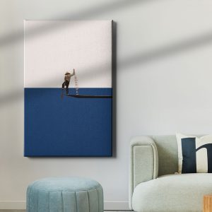 Πίνακας Ζωγραφικής Μπλε Διάλειμμα - Decotek 222123