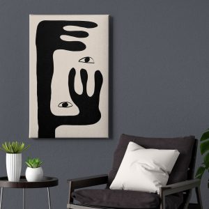 Πίνακας Ζωγραφικής Αφηρημένη Σύνθεση Προσώπου - Decotek 222127